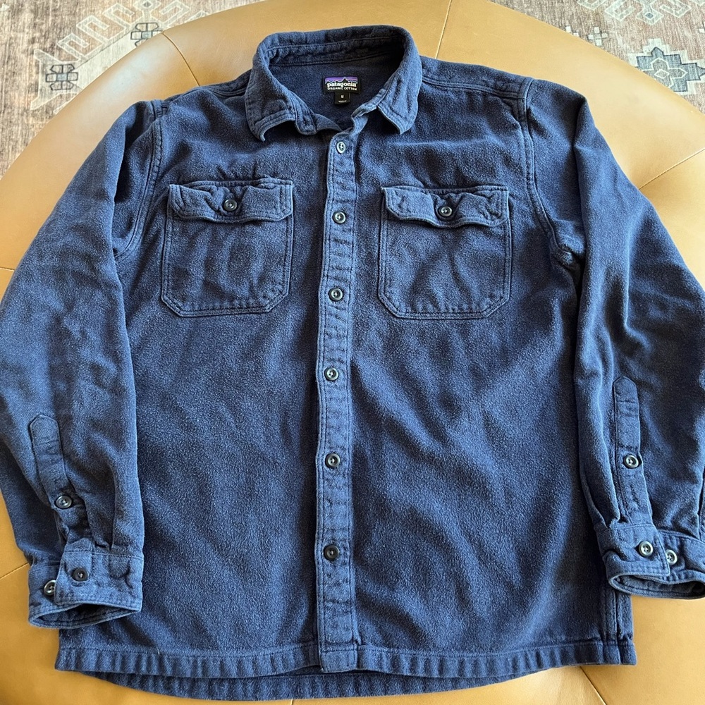Patagonia Fjord Flannel Navy Men’s M